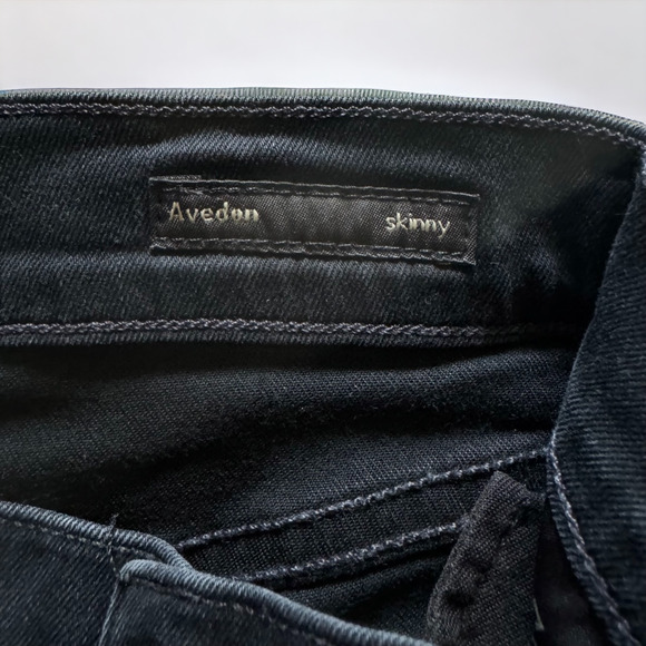 Citizens of Humanity Avedon Destroyed Skinny Jean in Washed Black - Picture 6 of 8